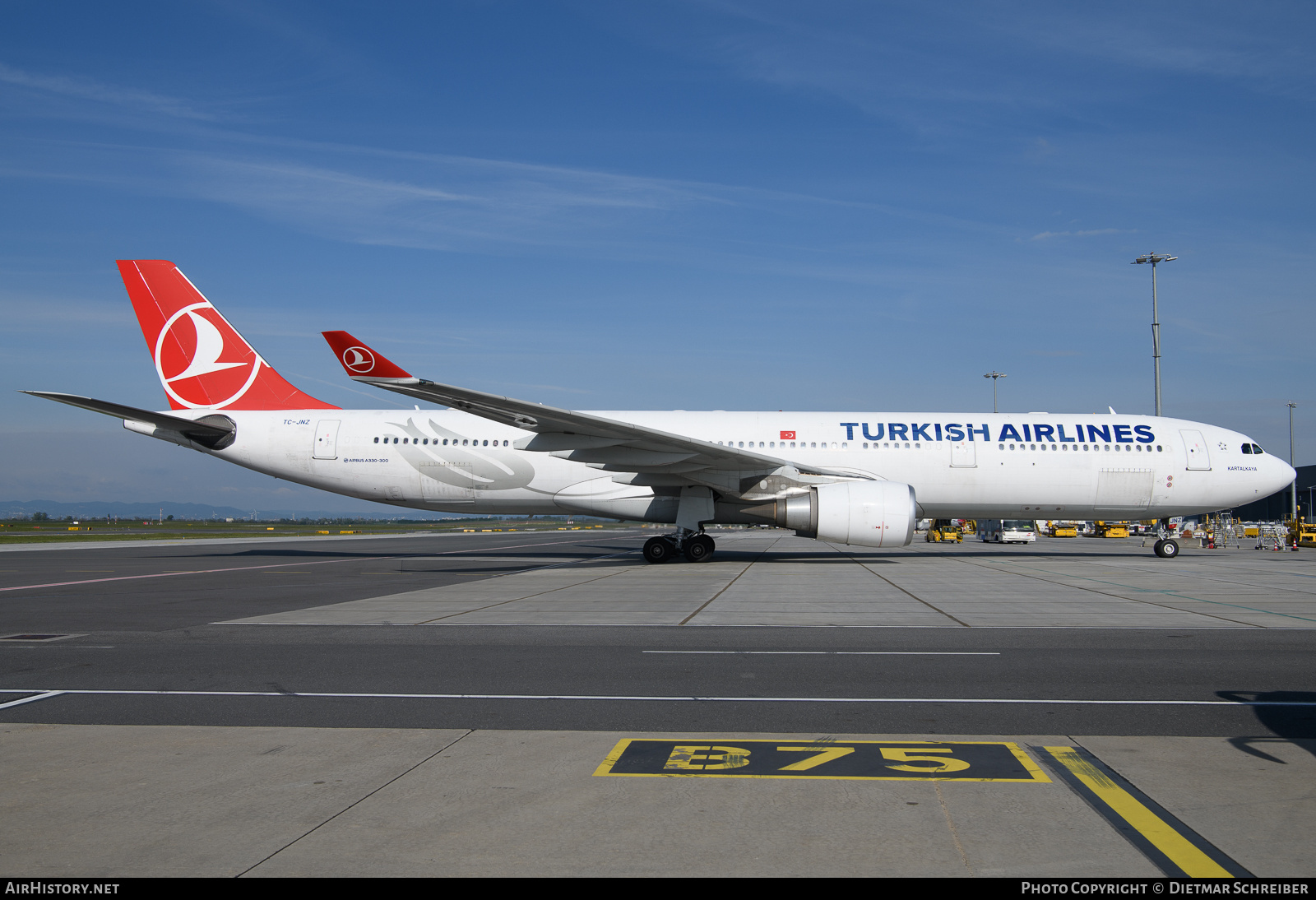 Aircraft Photo of TC-JNZ | Airbus A330-303 | Turkish Airlines | AirHistory.net #678698