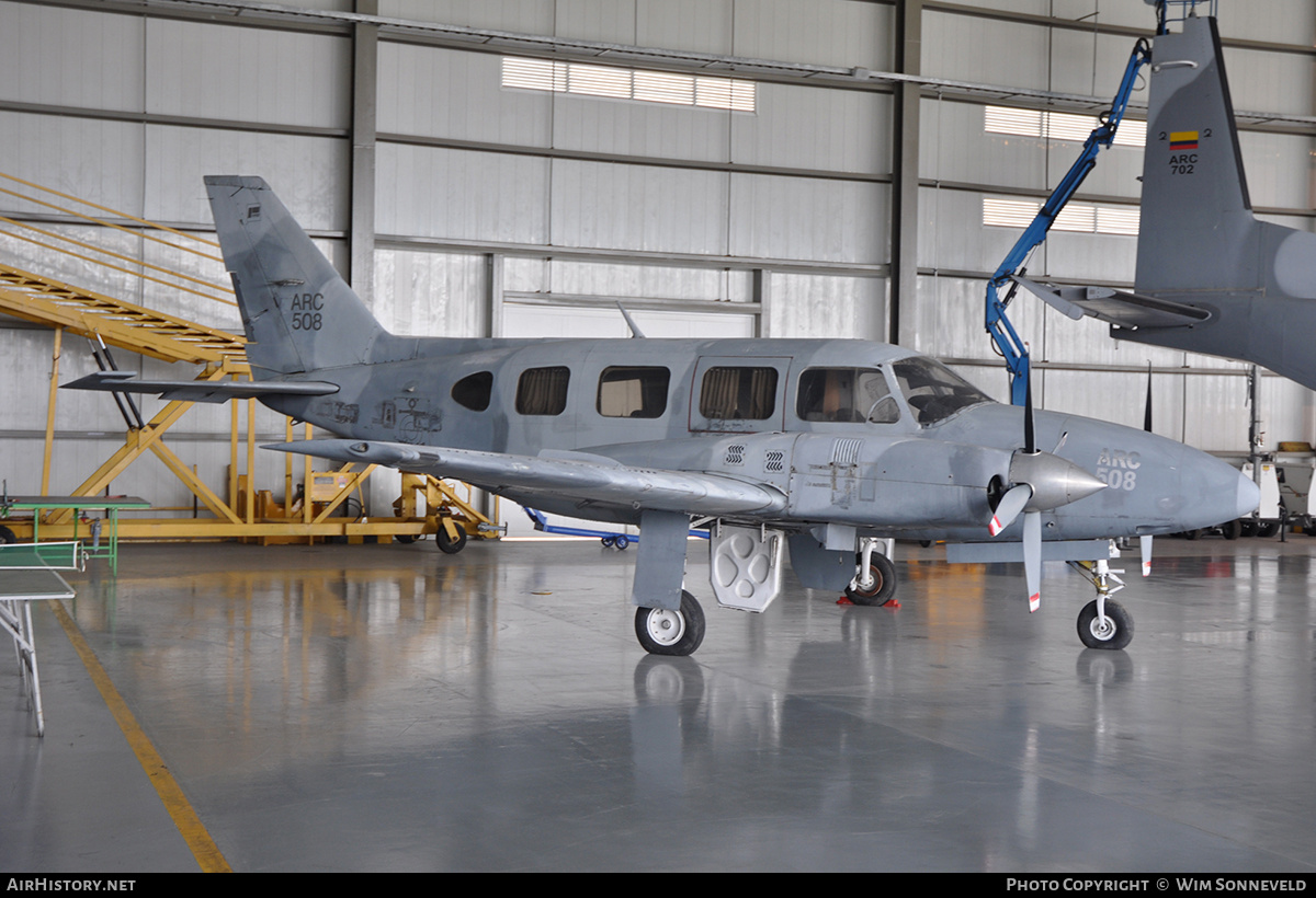 Aircraft Photo of ARC508 | Piper PA-31-325 Navajo C/R | Colombia - Navy | AirHistory.net #678710