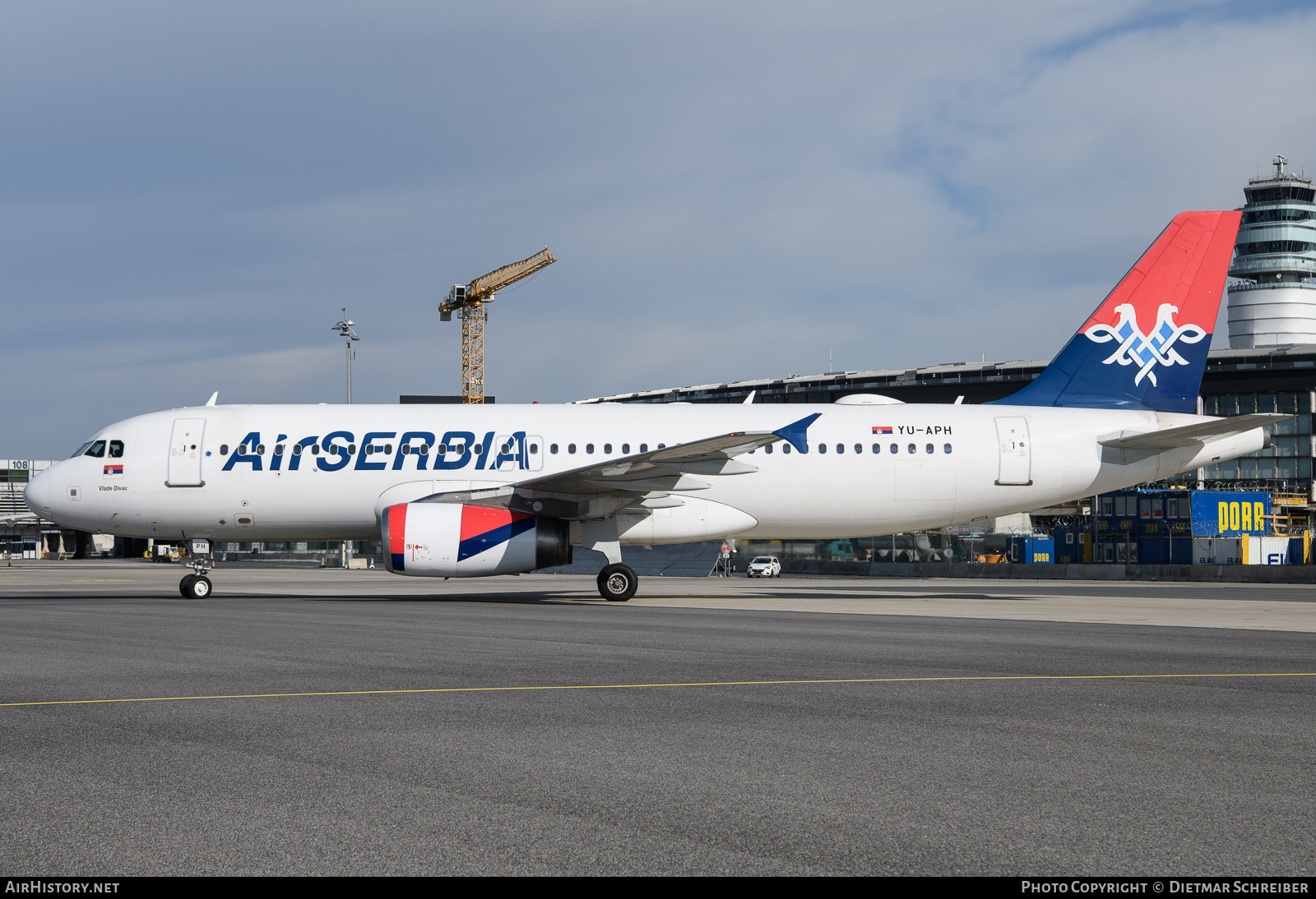 Aircraft Photo of YU-APH | Airbus A320-232 | Air Serbia | AirHistory.net #678736