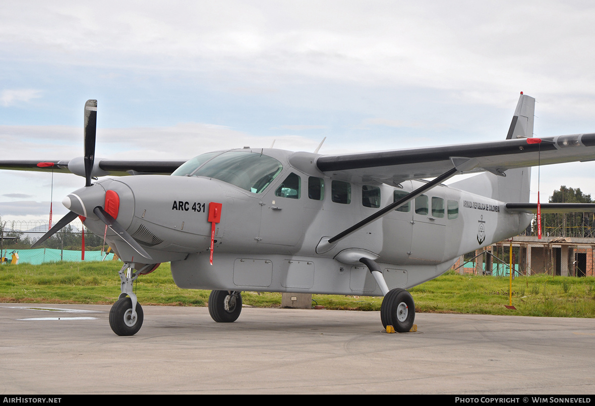 Aircraft Photo of ARC431 | Cessna 208B Grand Caravan | Colombia - Navy | AirHistory.net #678746