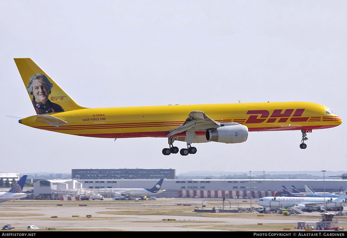 Aircraft Photo of G-DHKK | Boeing 757-28A(PCF) | DHL International | AirHistory.net #678780