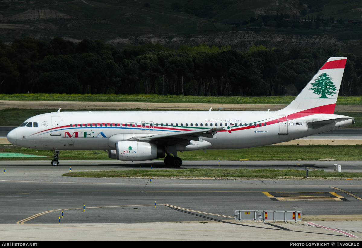 Aircraft Photo of OD-MRM | Airbus A320-232 | MEA - Middle East Airlines | AirHistory.net #678787