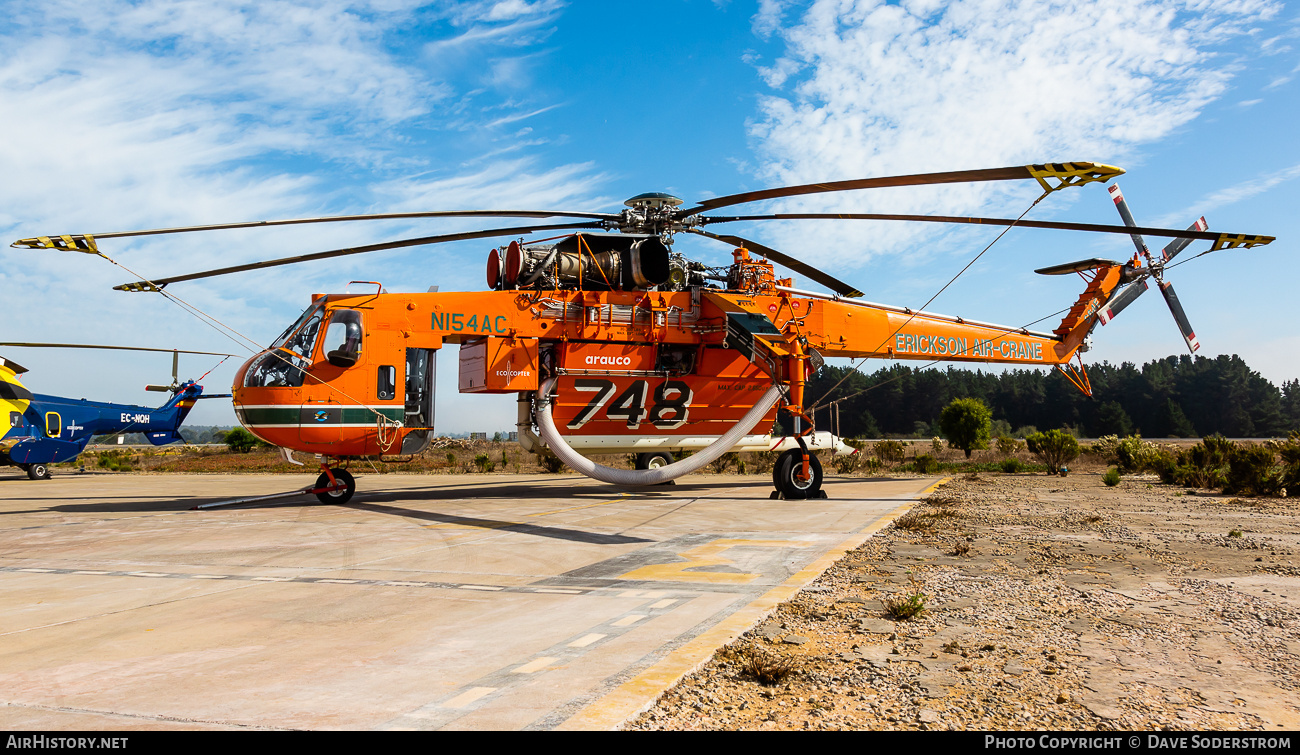 Aircraft Photo of N154AC | Sikorsky S-64E Skycrane | Erickson Air-Crane | AirHistory.net #678802