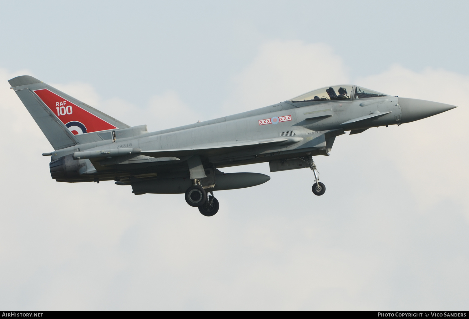 Aircraft Photo of ZK318 | Eurofighter EF-2000 Typhoon FGR4 | UK - Air Force | AirHistory.net #678809