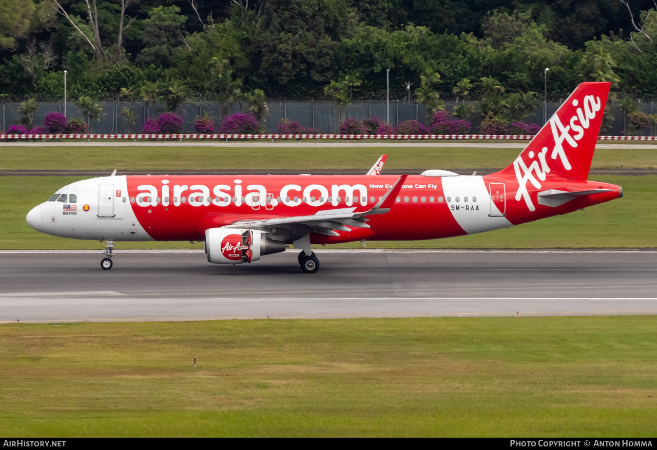 Aircraft Photo of 9M-RAA | Airbus A320-216 | AirAsia | AirHistory.net #678817