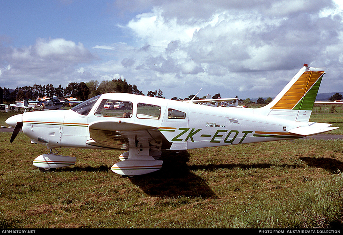 Aircraft Photo of ZK-EQT | Piper PA-28-181 Archer II | AirHistory.net #678844