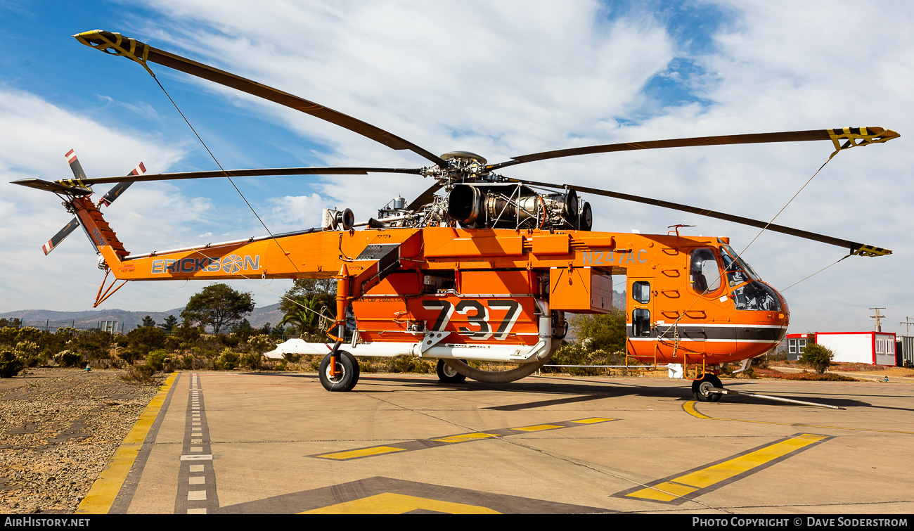 Aircraft Photo of N247AC | Sikorsky S-64E Skycrane | Erickson | AirHistory.net #678859