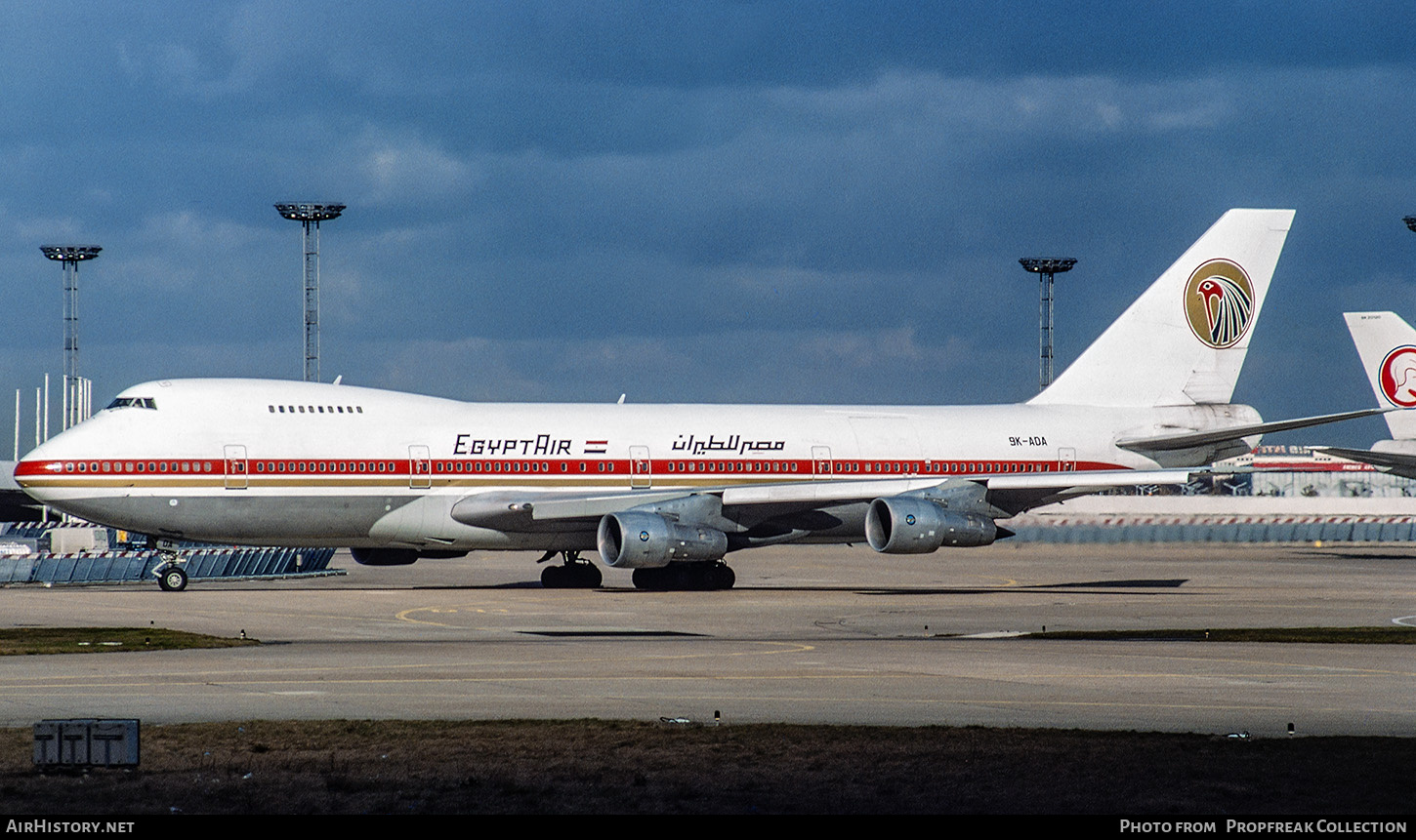 Aircraft Photo of 9K-ADA | Boeing 747-269BM | EgyptAir | AirHistory.net #678882