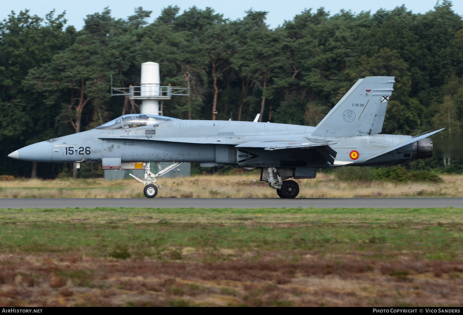 Aircraft Photo of C.15-39 | McDonnell Douglas EF-18A Hornet | Spain - Air Force | AirHistory.net #678884