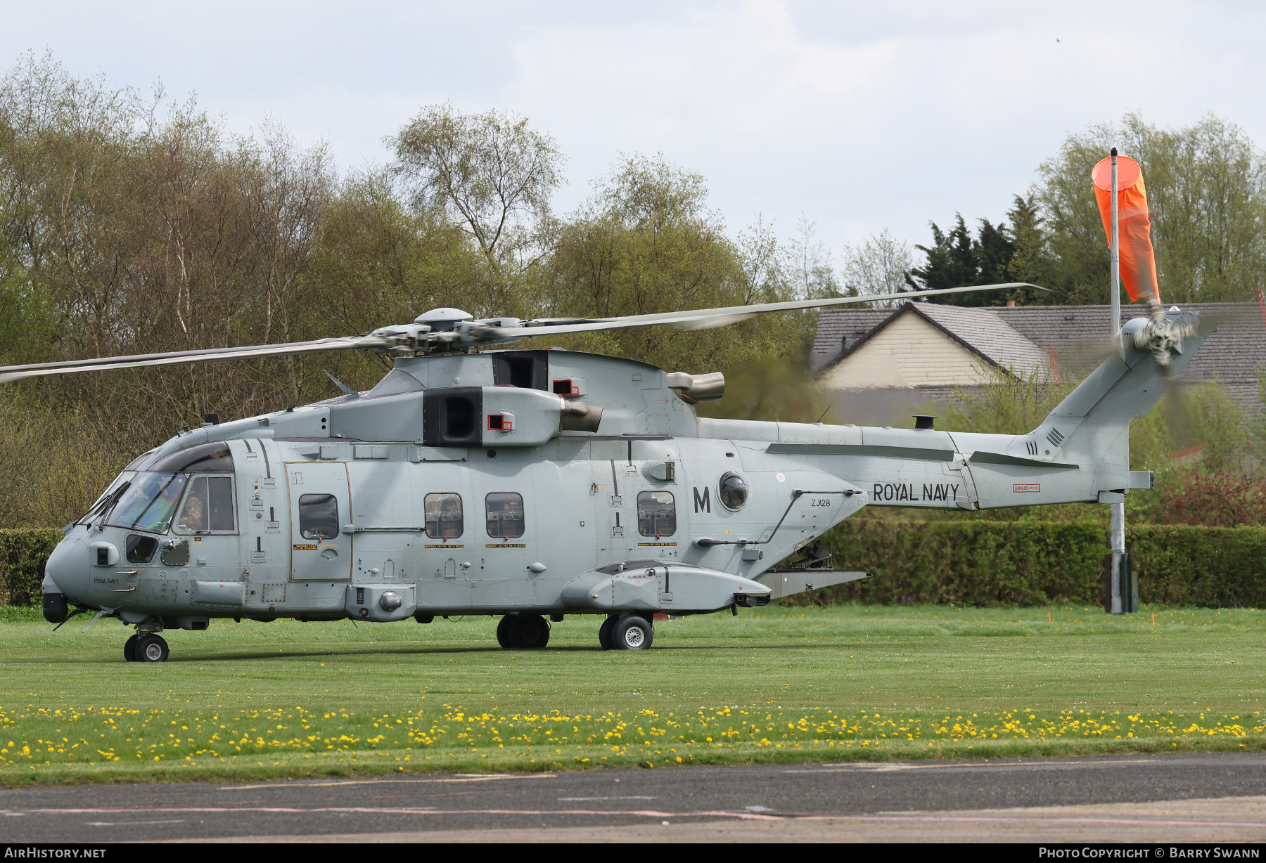 Aircraft Photo of ZJ128 | EHI EH101-411 Merlin HC4 | UK - Navy | AirHistory.net #678912