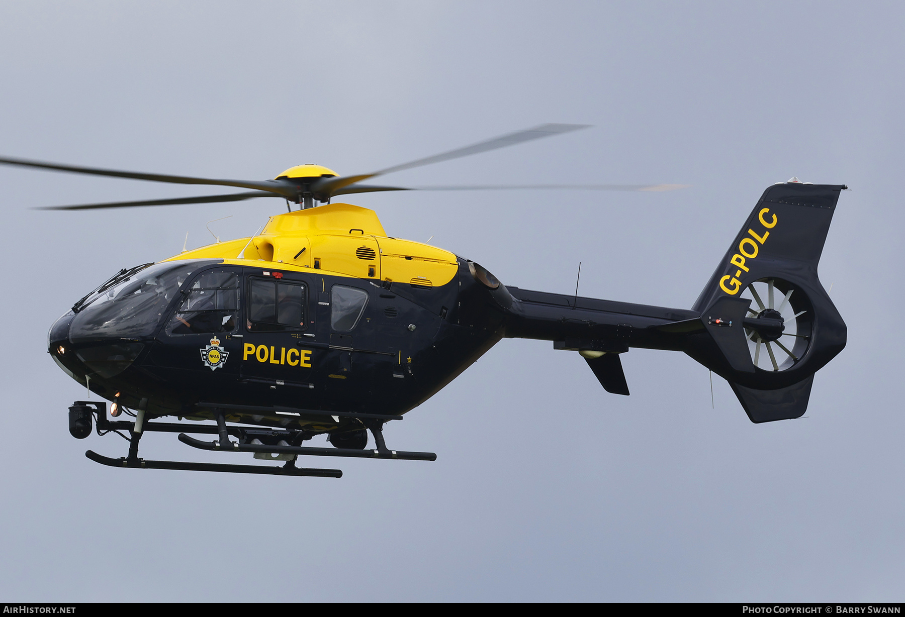 Aircraft Photo of G-POLC | Eurocopter EC-135T-2+ | NPAS - National Police Air Service | AirHistory.net #678913