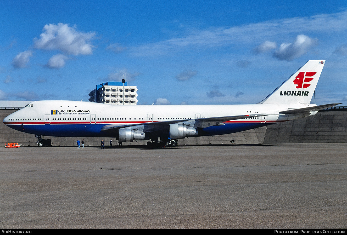Aircraft Photo of LX-FCV | Boeing 747-121 | Caribbean Airways | AirHistory.net #678915