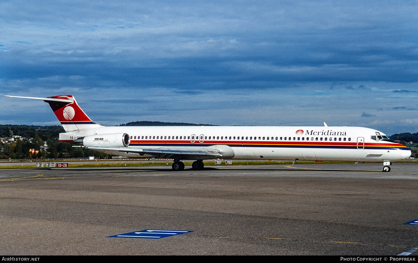 Aircraft Photo of I-SMEP | McDonnell Douglas MD-82 (DC-9-82) | Meridiana | AirHistory.net #678919