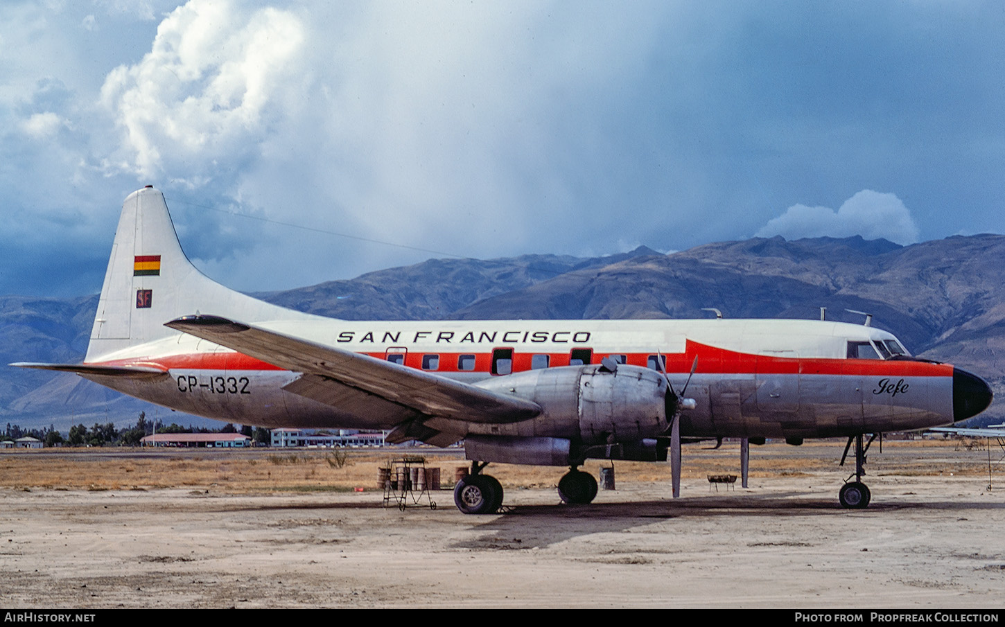 Aircraft Photo of CP-1332 | Convair 440-11 Metropolitan | San Francisco Servicios Aereos | AirHistory.net #678924