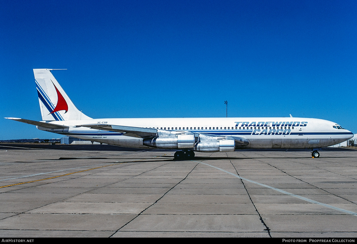 Aircraft Photo of 3C-CSB | Boeing 707-373C | Tradewinds Cargo | AirHistory.net #678928