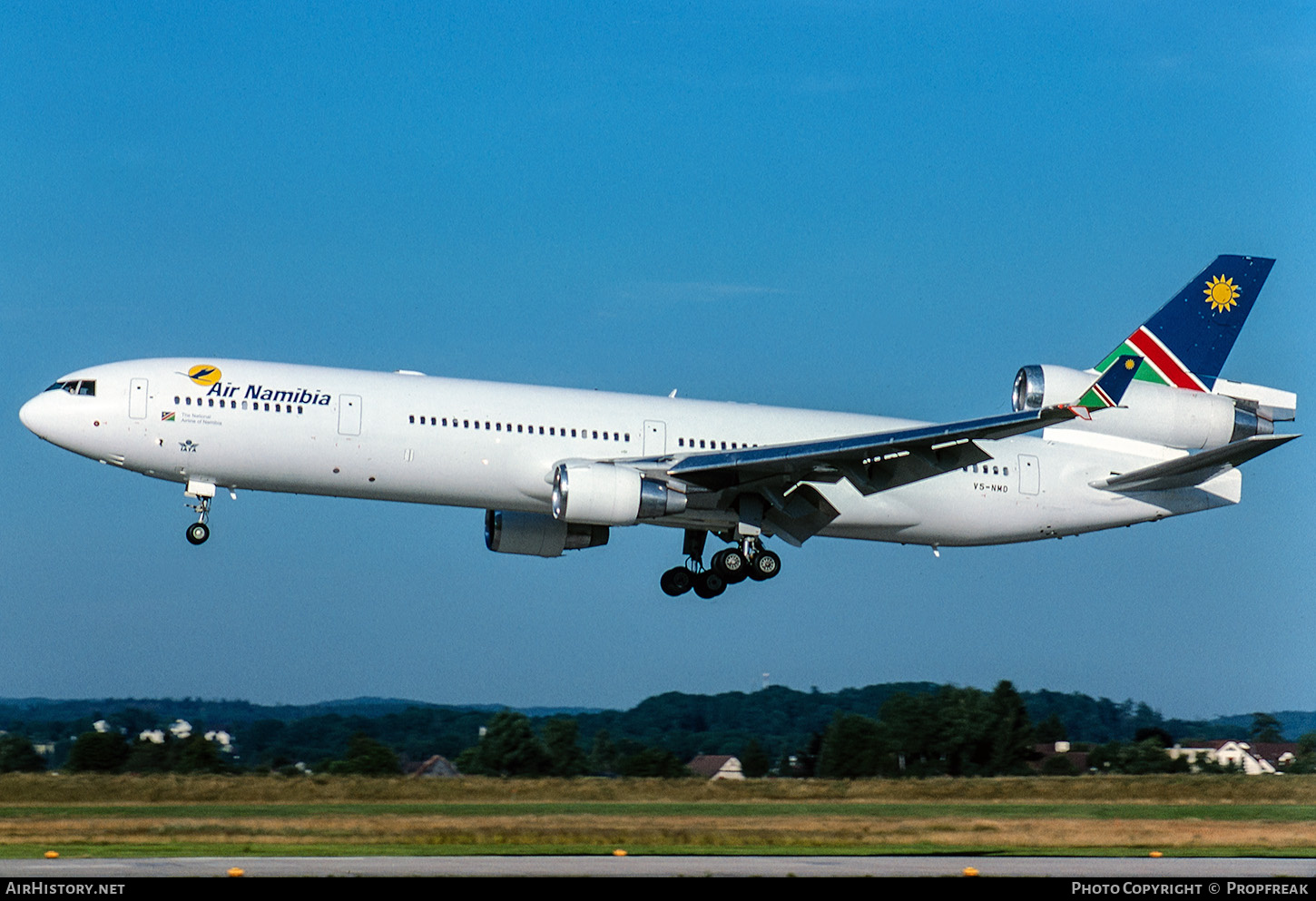 Aircraft Photo of V5-NMD | McDonnell Douglas MD-11 | Air Namibia | AirHistory.net #678929