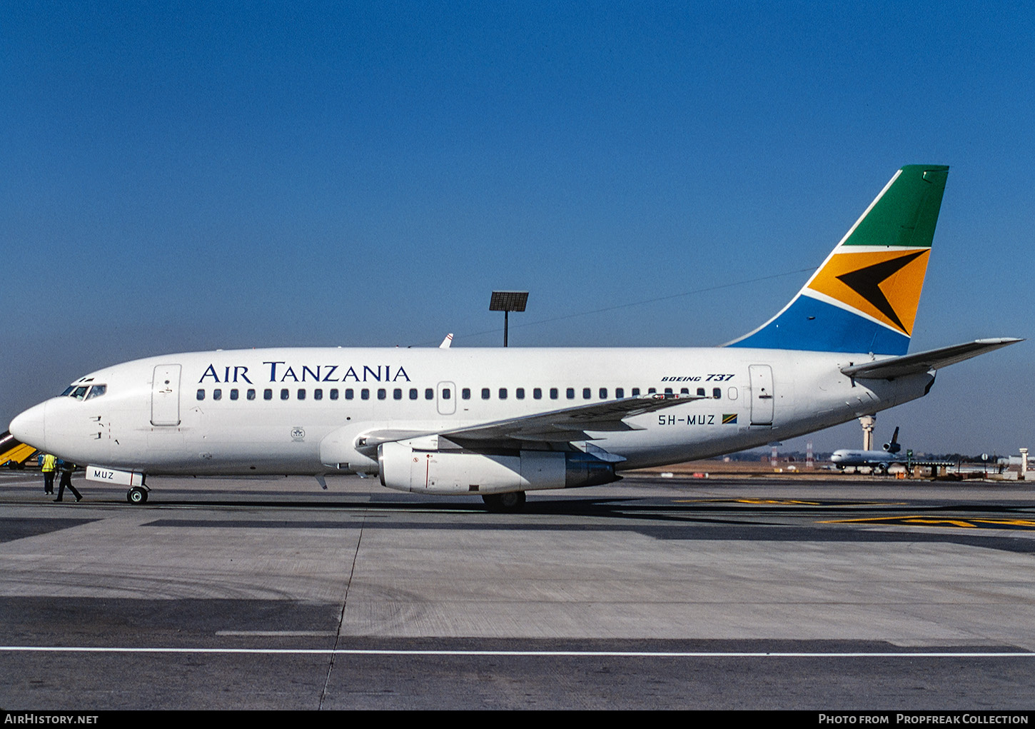Aircraft Photo of 5H-MUZ | Boeing 737-236/Adv | Air Tanzania | AirHistory.net #678930