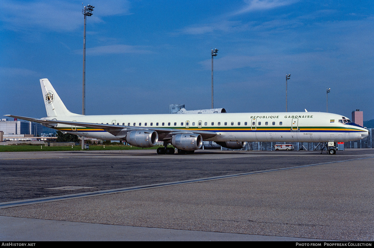 Aircraft Photo of TR-LTZ | McDonnell Douglas DC-8-63CF | République Gabonaise | AirHistory.net #678934