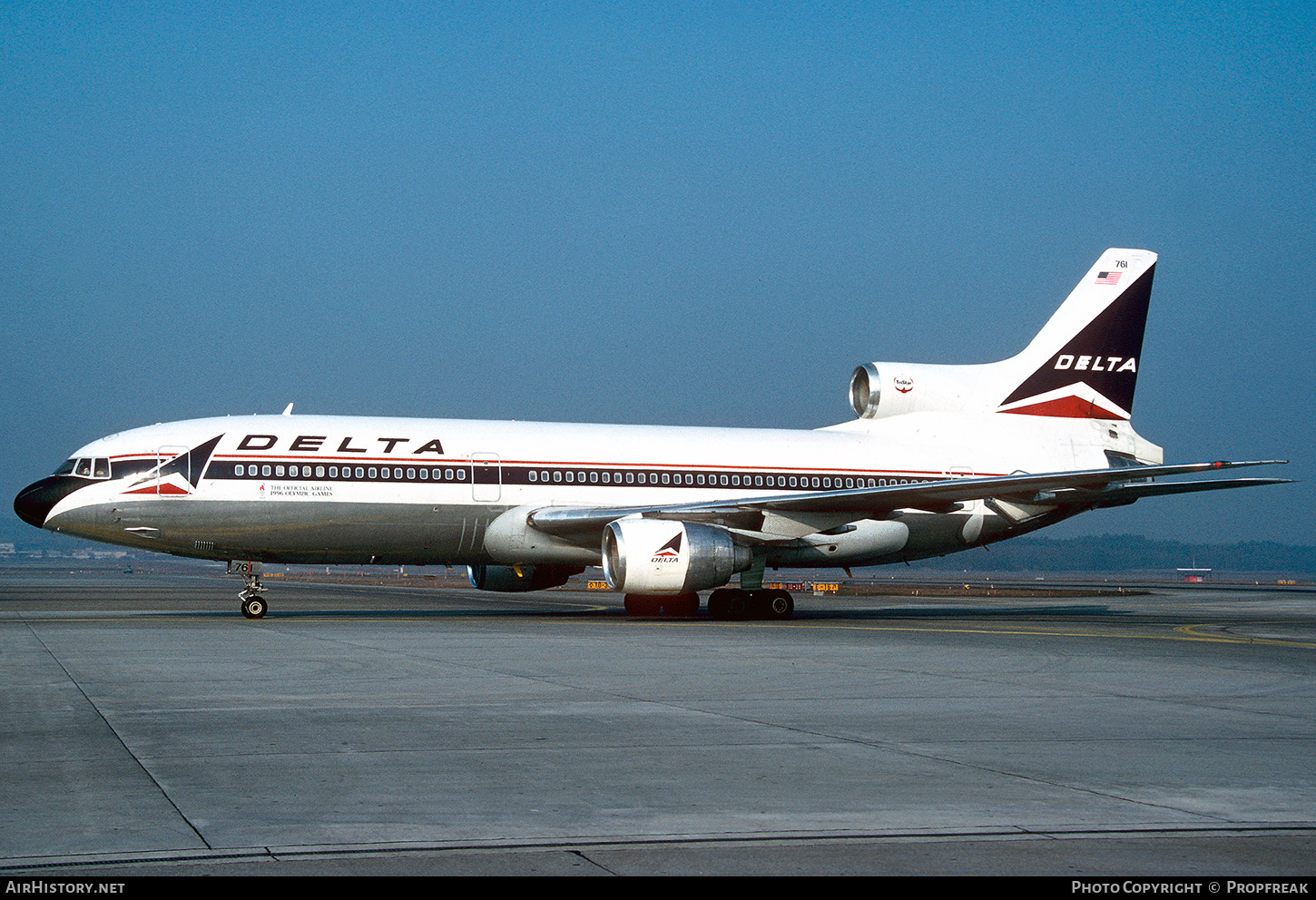 Aircraft Photo of N761DA | Lockheed L-1011-385-3 TriStar 500 | Delta Air Lines | AirHistory.net #678958