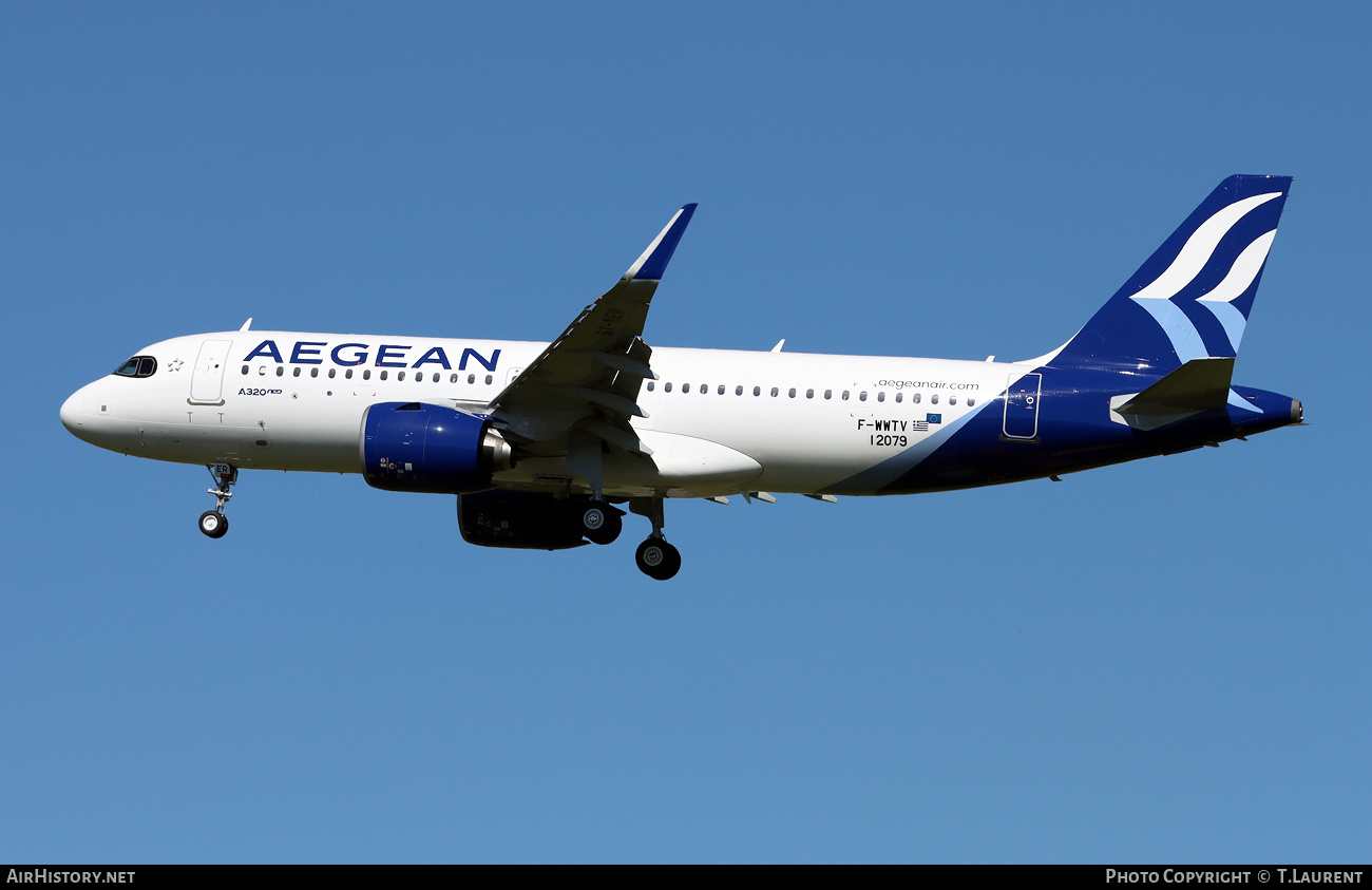 Aircraft Photo of F-WWTV | Airbus A320-271N | Aegean Airlines | AirHistory.net #678976