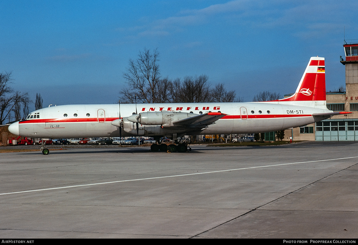 Aircraft Photo of DM-STI | Ilyushin Il-18V | Interflug | AirHistory.net #678982