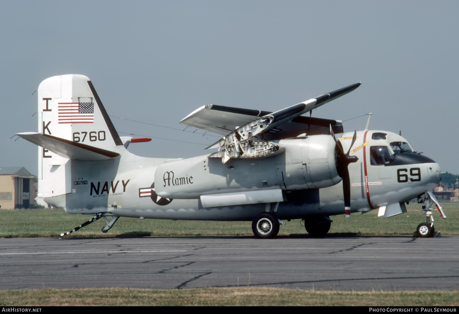 Aircraft Photo of 136760 | Grumman C-1A Trader (TF-1) | USA - Navy | AirHistory.net #678994
