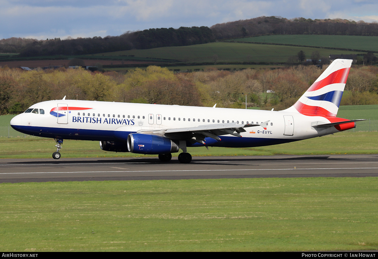 Aircraft Photo of G-EUYL | Airbus A320-232 | British Airways | AirHistory.net #679000