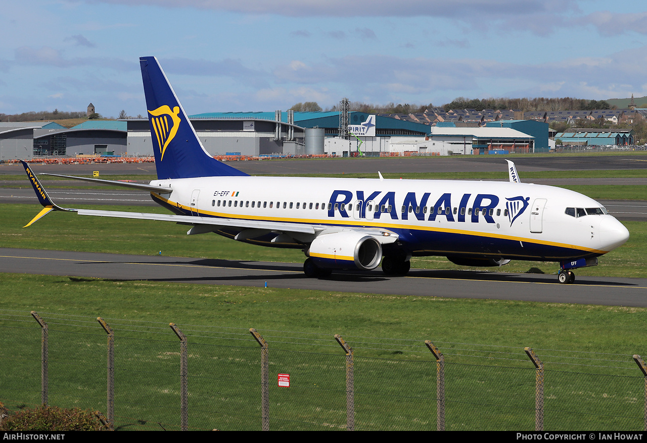 Aircraft Photo of EI-EFF | Boeing 737-8AS | Ryanair | AirHistory.net #679001