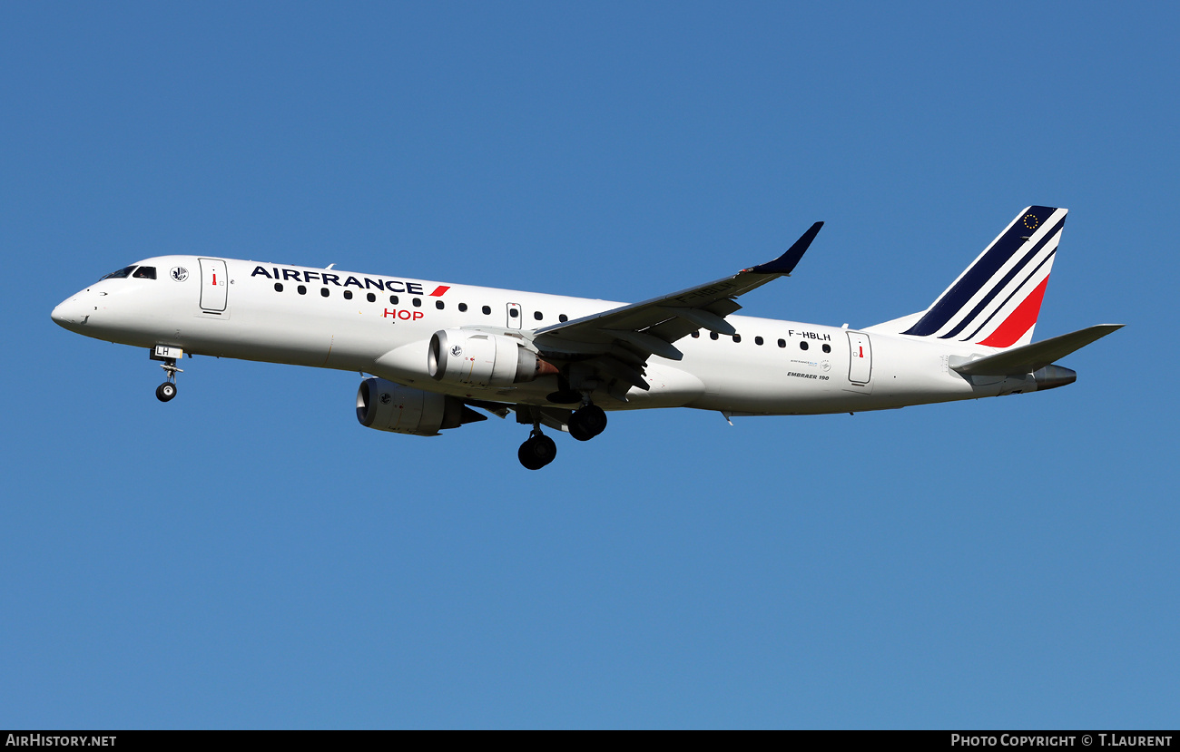 Aircraft Photo of F-HBLH | Embraer 190STD (ERJ-190-100STD) | Air France | AirHistory.net #679009