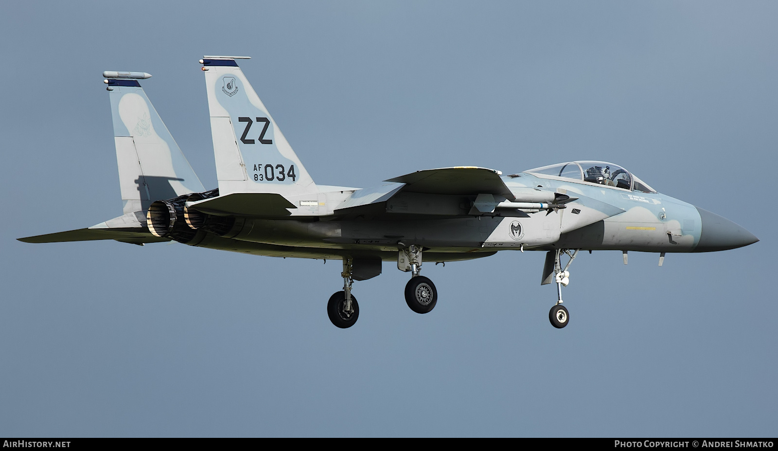 Aircraft Photo of 83-0034 | McDonnell Douglas F-15C Eagle | USA - Air Force | AirHistory.net #679013