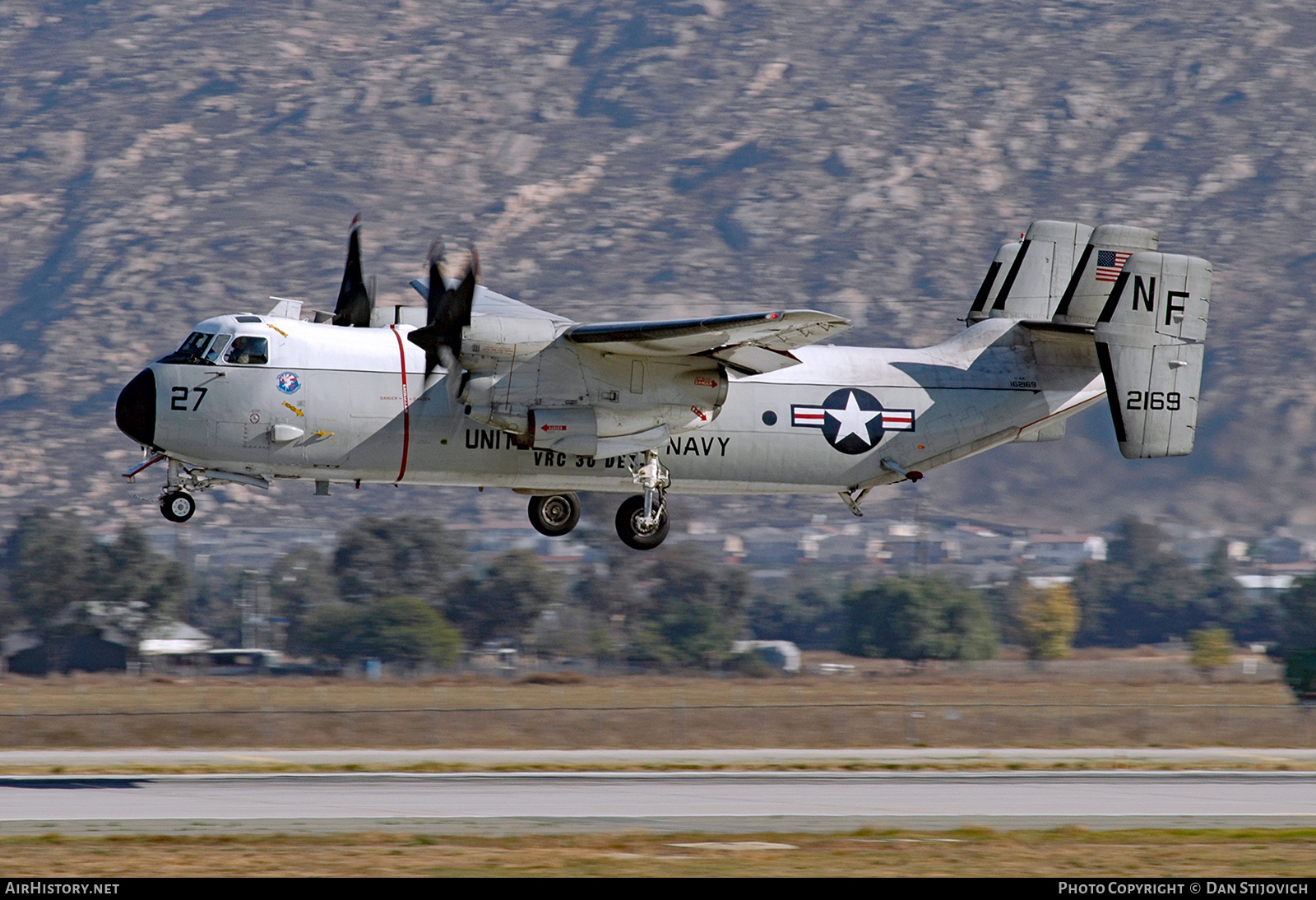 Aircraft Photo of 162169 / 2169 | Grumman C-2A Greyhound | USA - Navy | AirHistory.net #679024