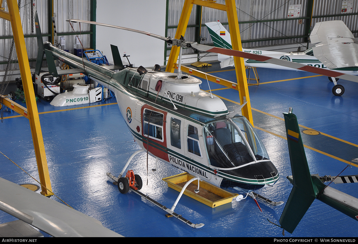 Aircraft Photo of PNC-0911 | Bell 206L-1 LongRanger II | Colombia - Police | AirHistory.net #679037