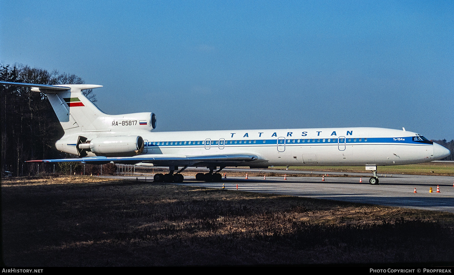 Aircraft Photo of RA-85817 | Tupolev Tu-154M | Tatarstan Government | AirHistory.net #679064