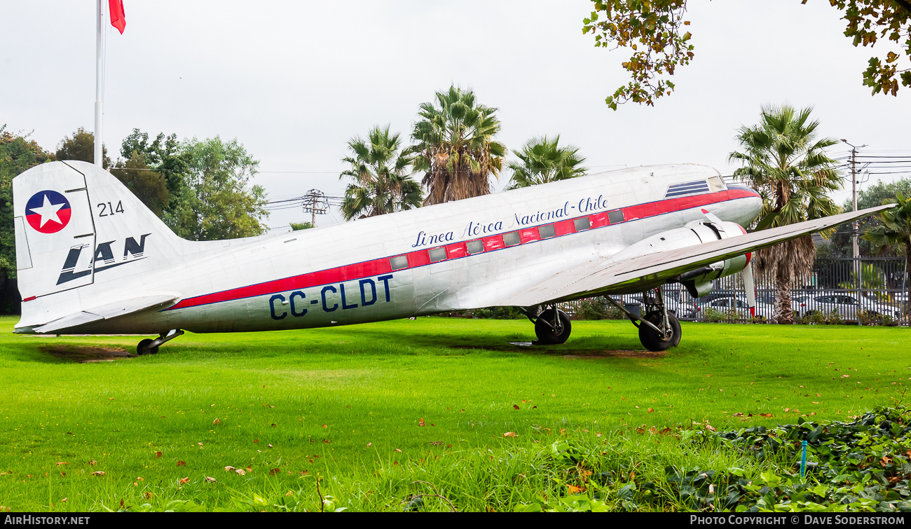 Aircraft Photo of CC-CLDT | Douglas C-47A Skytrain | LAN Chile - Línea Aérea Nacional | AirHistory.net #679082