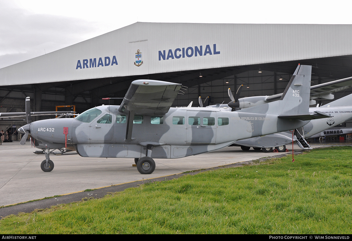 Aircraft Photo of ARC432 | Cessna 208B Grand Caravan | Colombia - Navy | AirHistory.net #679107