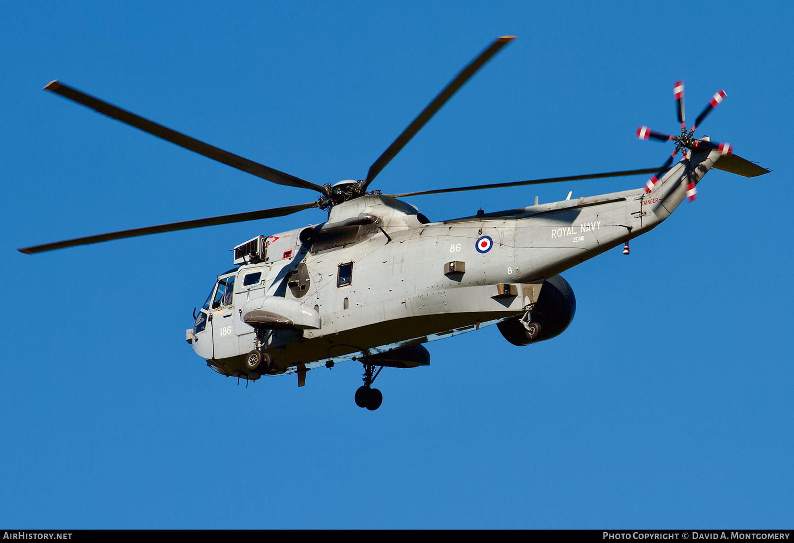 Aircraft Photo of ZE418 | Westland WS-61 Sea King ASaC7 | UK - Navy | AirHistory.net #679112