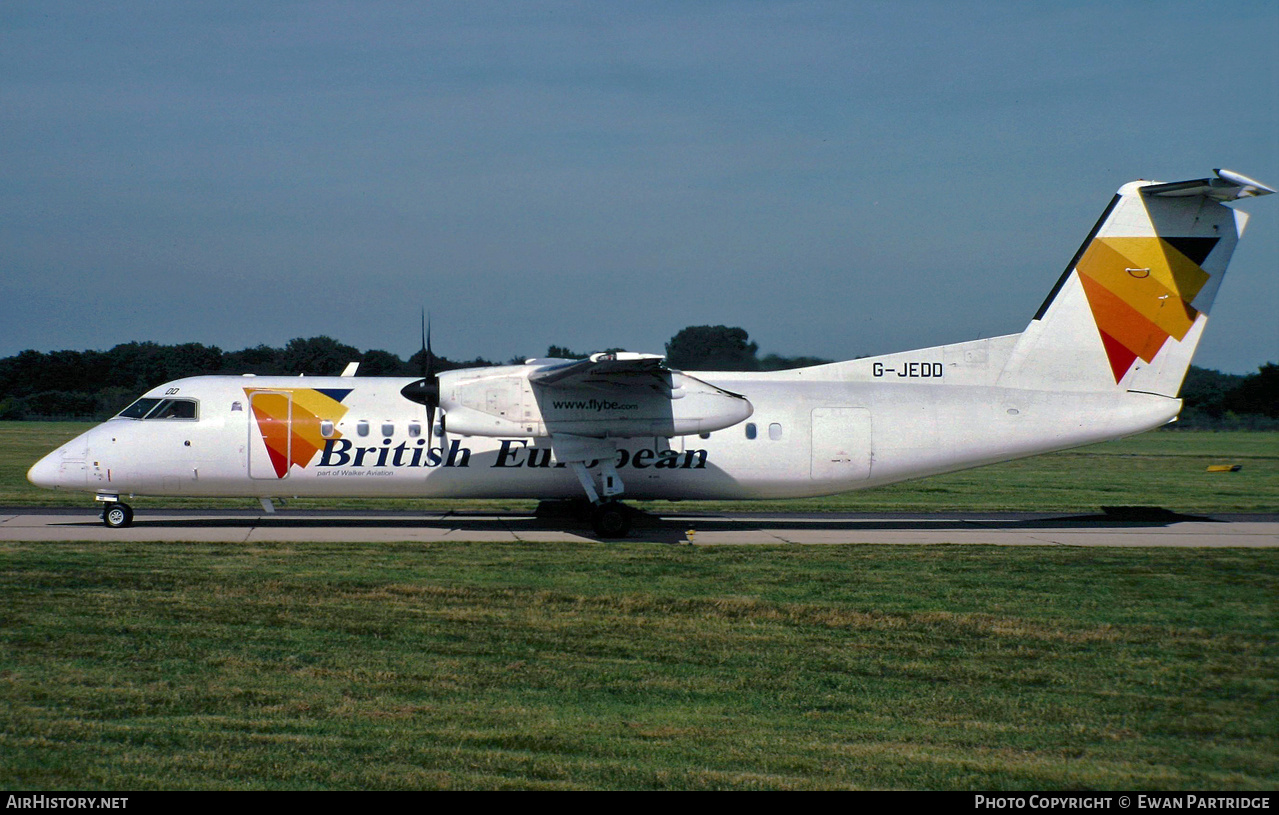 Aircraft Photo of G-JEDD | Bombardier DHC-8-311Q Dash 8 | British European | AirHistory.net #679120