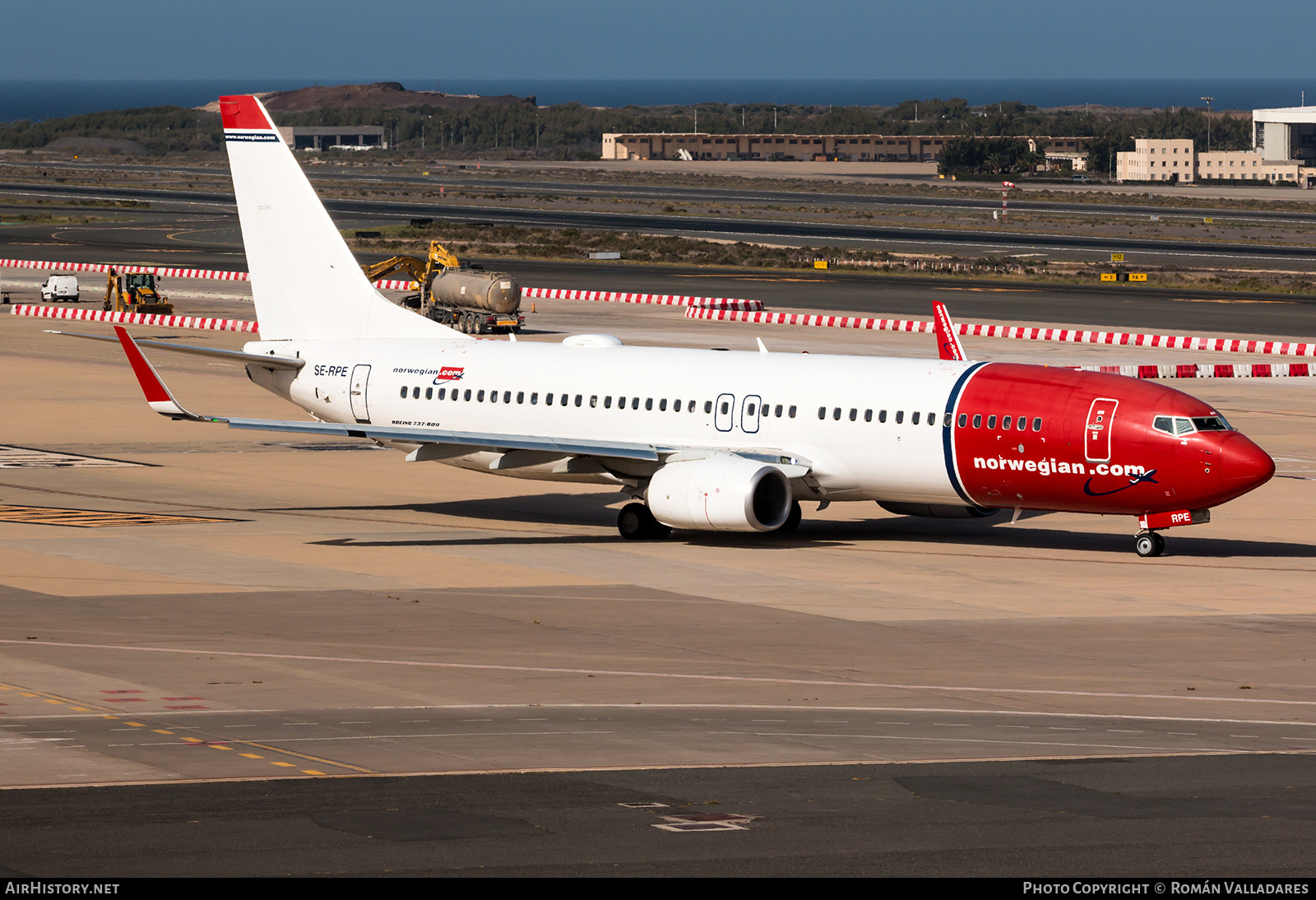 Aircraft Photo of SE-RPE | Boeing 737-8JP | Norwegian | AirHistory.net #679121