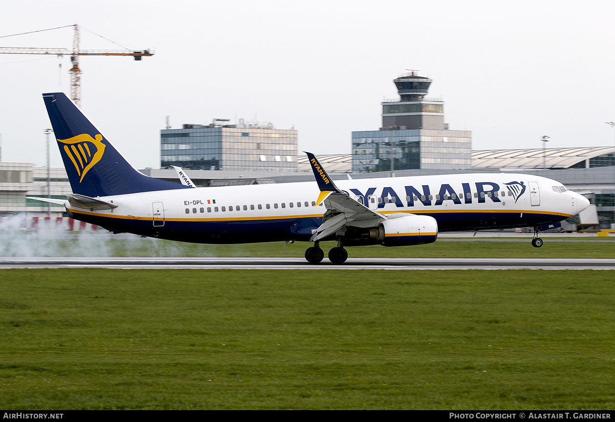 Aircraft Photo of EI-DPL | Boeing 737-8AS | Ryanair | AirHistory.net #679123