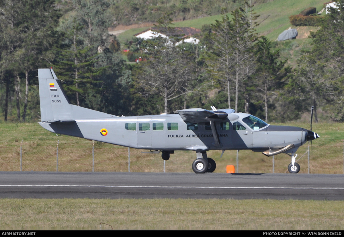 Aircraft Photo of FAC5059 | Cessna 208B Grand Caravan | Colombia - Air Force | AirHistory.net #679125