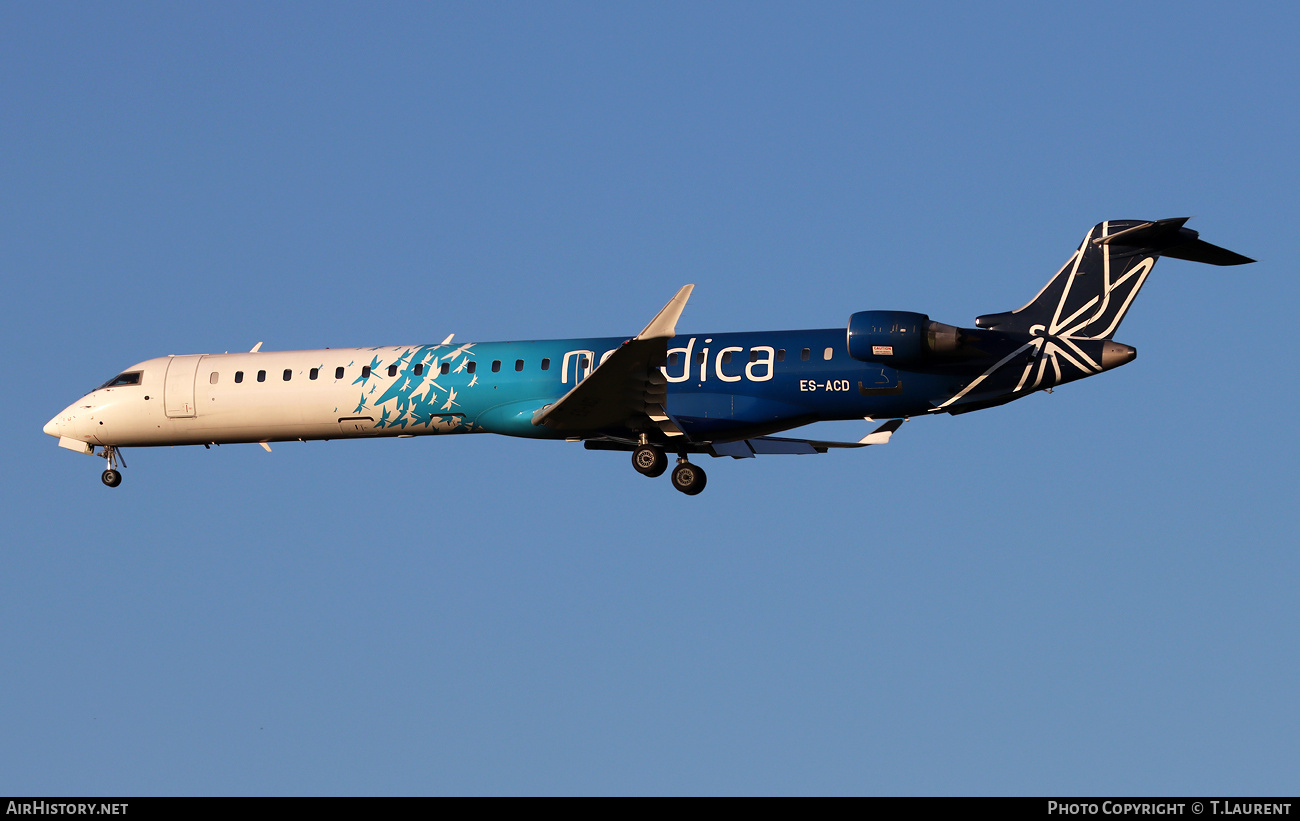 Aircraft Photo of ES-ACD | Bombardier CRJ-900ER (CL-600-2D24) | Nordica | AirHistory.net #679131
