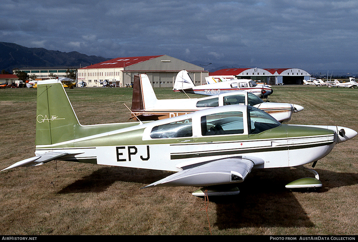 Aircraft Photo of ZK-EPJ / EPJ | Grumman American AA-5B Tiger | AirHistory.net #679149