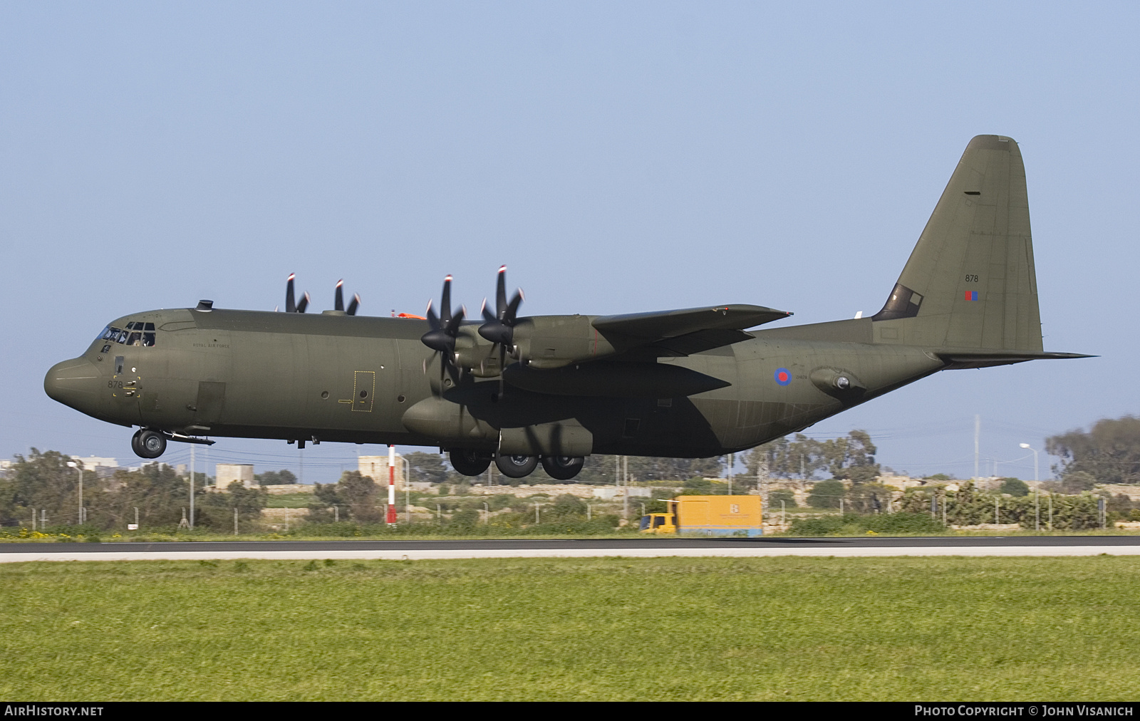 Aircraft Photo of ZH878 | Lockheed Martin C-130J-30 Hercules C4 | UK - Air Force | AirHistory.net #679166