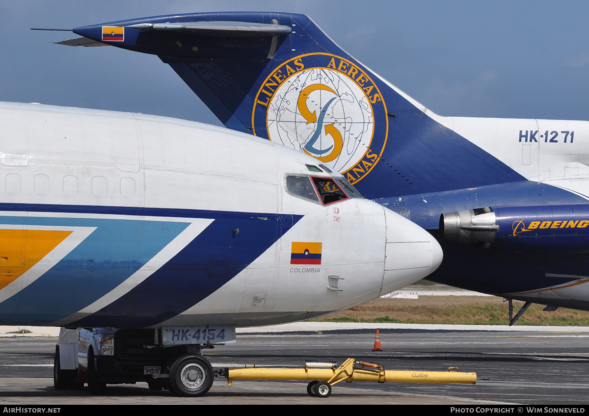 Aircraft Photo of HK-4154 | Boeing 727-51(F) | Líneas Aéreas Suramericanas - LAS Cargo | AirHistory.net #679174