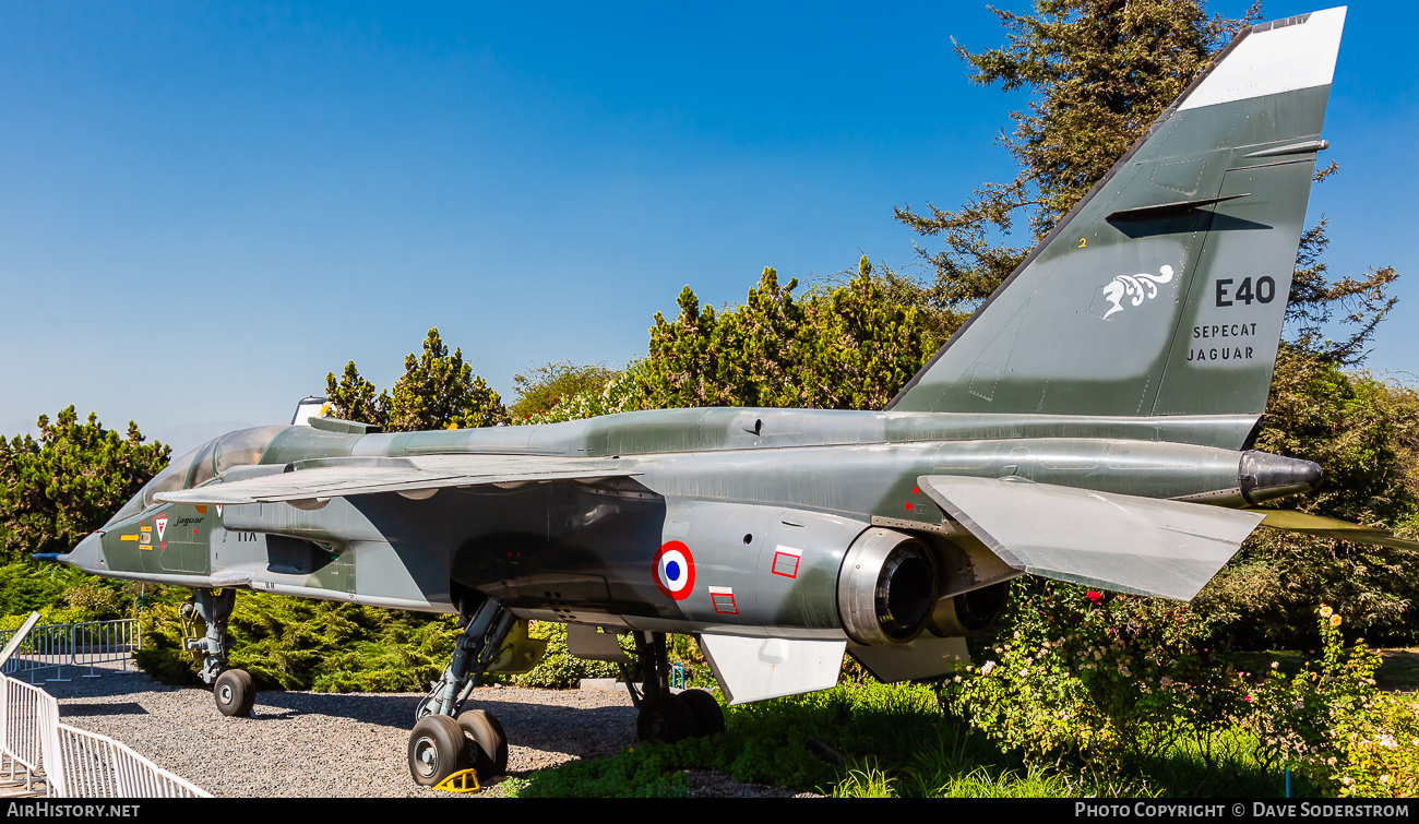 Aircraft Photo of E40 | Sepecat Jaguar E | France - Air Force | AirHistory.net #679178