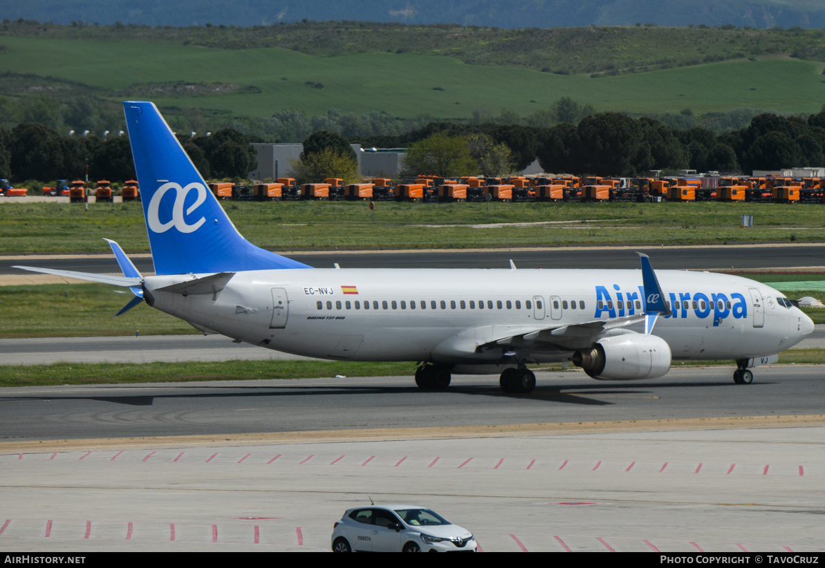Aircraft Photo of EC-NVJ | Boeing 737-8K5 | Air Europa | AirHistory.net #679188