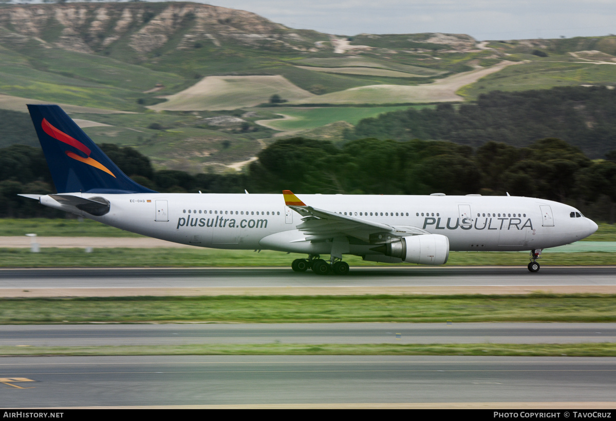 Aircraft Photo of EC-OAQ | Airbus A330-202 | Plus Ultra Líneas Aéreas | AirHistory.net #679189