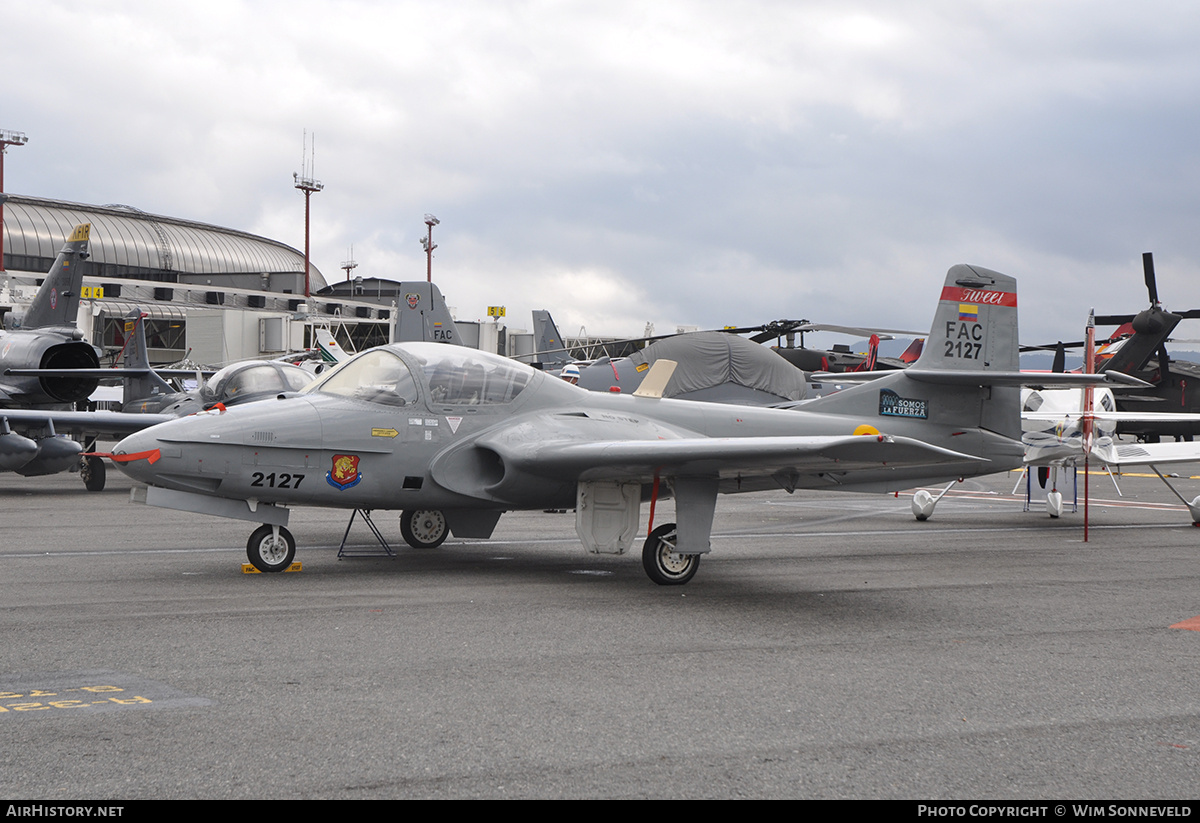 Aircraft Photo of FAC2127 | Cessna T-37B Tweety Bird | Colombia - Air Force | AirHistory.net #679228