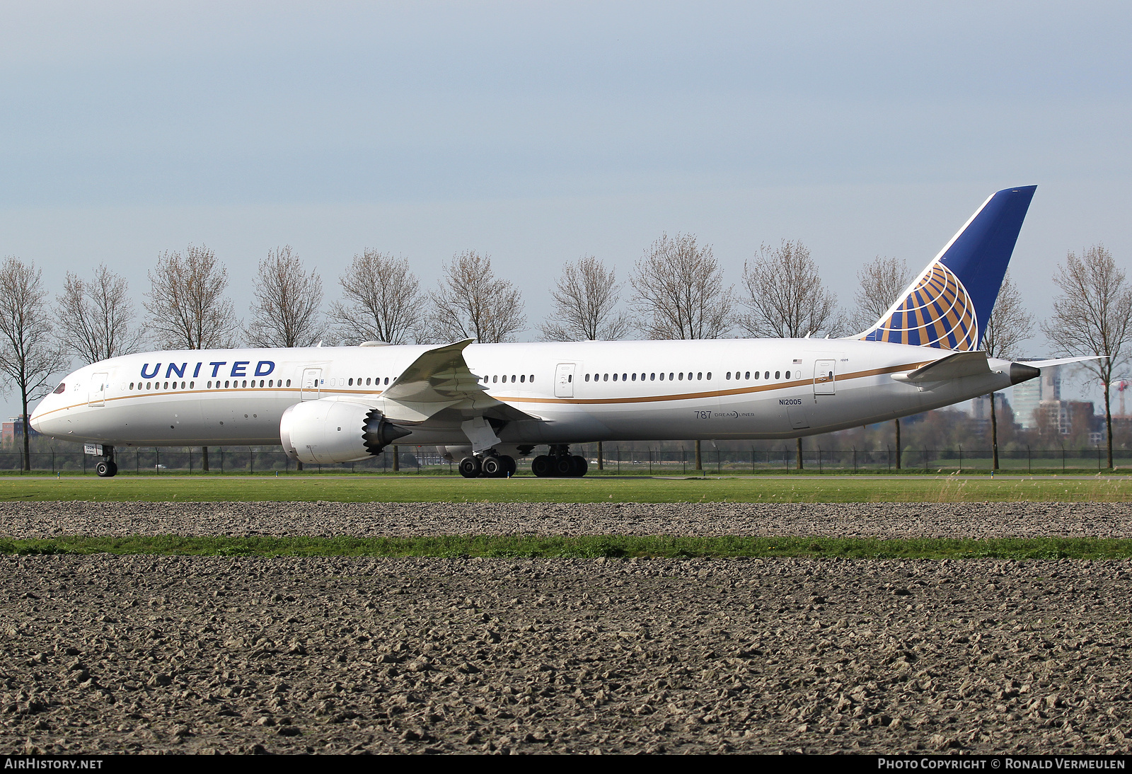 Aircraft Photo of N12005 | Boeing 787-10 Dreamliner | United Airlines | AirHistory.net #679237