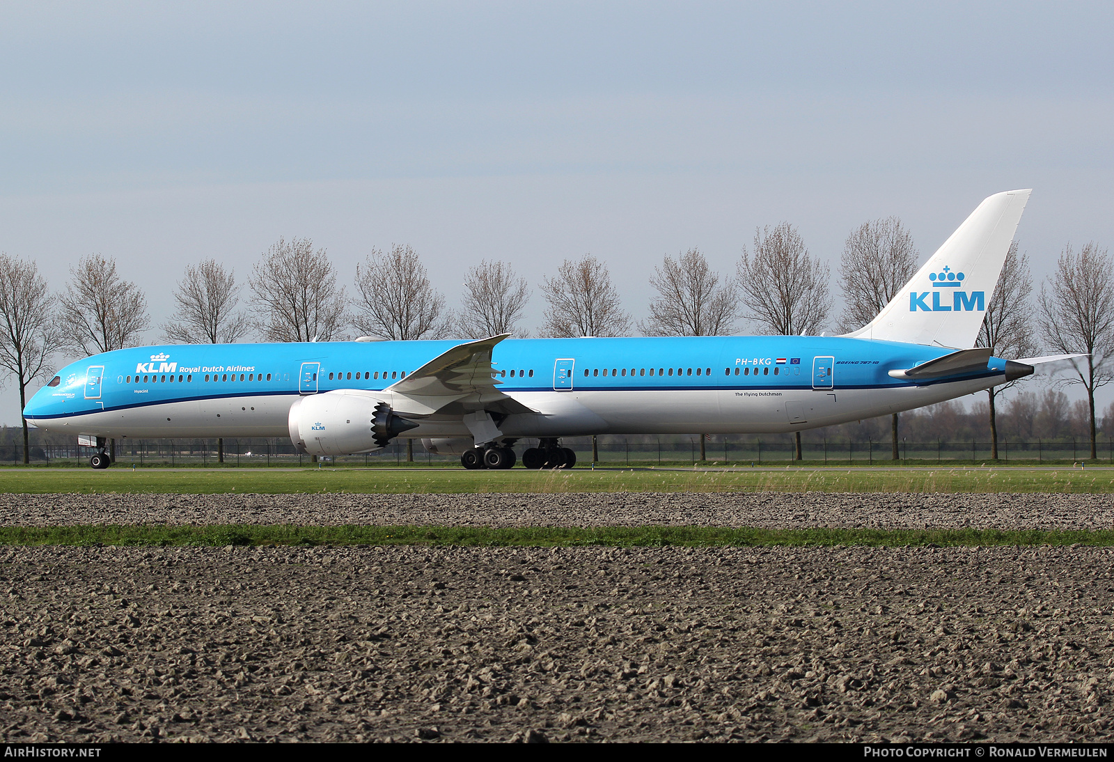 Aircraft Photo of PH-BKG | Boeing 787-10 Dreamliner | KLM - Royal Dutch Airlines | AirHistory.net #679239